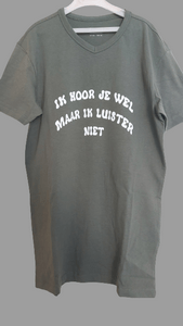 Shirt voorkant ik hoor je