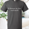 T shirt met Tekst voor en Achter