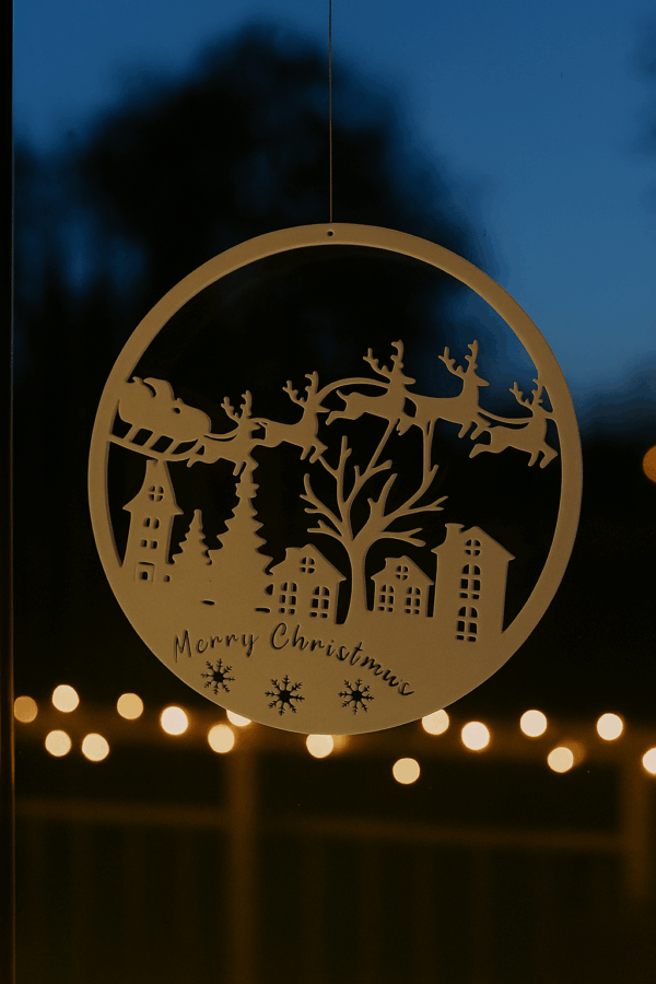 Magische Kerstdecoratie voor je Raam Magische Kerstdecoratie voor je Raam